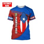 Puerto-Rico-Harajuku-3D-Printed-T-Shirt-For-Men-Summer-Leisure-O-neck-Short-Sleeve-Tee