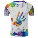 Summer-Big-Palm-Pattern-Print-T-shirt-For-Men-Casual-O-Neck-Short-Sleeved-t-shirts