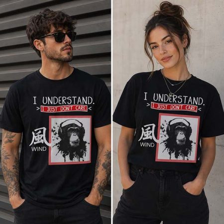 " I understand , I just don't care "  Funny , Graphic T-shirts