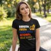 "Burger , Fries , Onion Rings , Ketchup , Milk Shake " - Funny T-shirt  - Menu