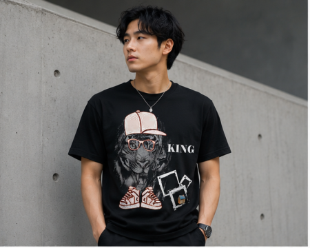 " King "  Funny T-shirt , Graphic T-shirt