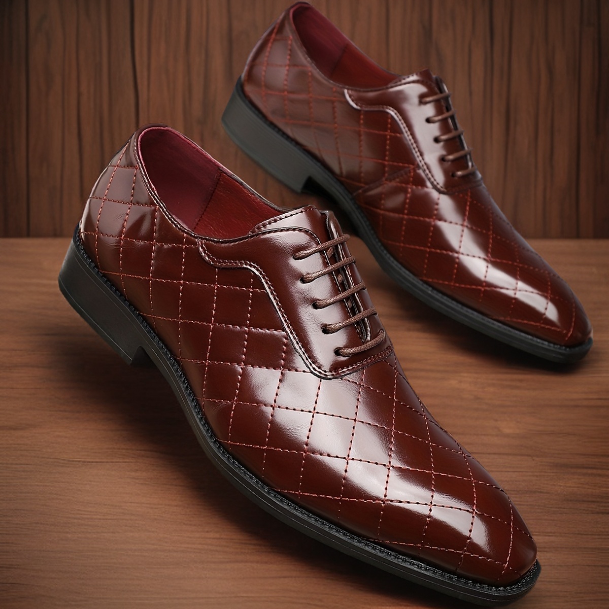 Large Size Business Formal Soft Top Casual Breathable Men's British Soft Sole Anti Slip Wedding Groom Shoes